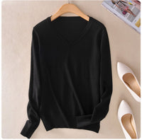 Anika V-Neck Knit Sweater