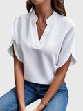 Beatrix | Soft And Elegant V-Neck Shirt