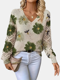 Mykhalynn | Comfortable Sweater Green