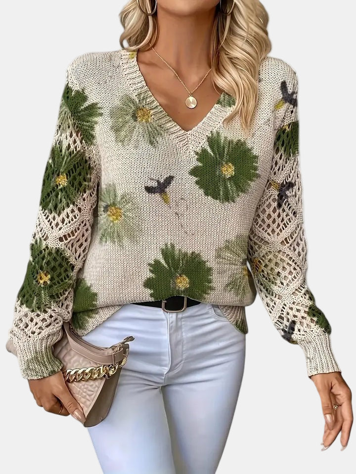 Mykhalynn | Comfortable Sweater Green