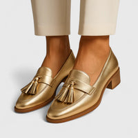 Syrelle | All-Day Comfort Loafers Gold