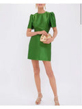 Tuckernuck Dress Tuckernuck Dupioni Carine Mini Dress Green Size 10