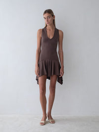 Park Dress Brown