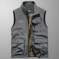 John - Multi-Pocket Breathable Outdoor Cargo Vest