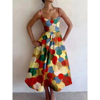 Gabriella - Painted Joy Midi Dress