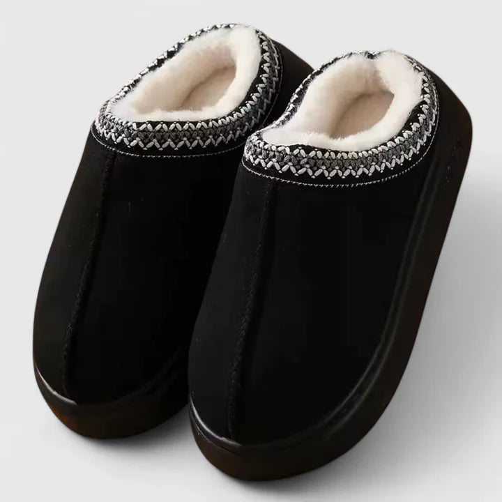 Fay | Orthopedic Slippers Black