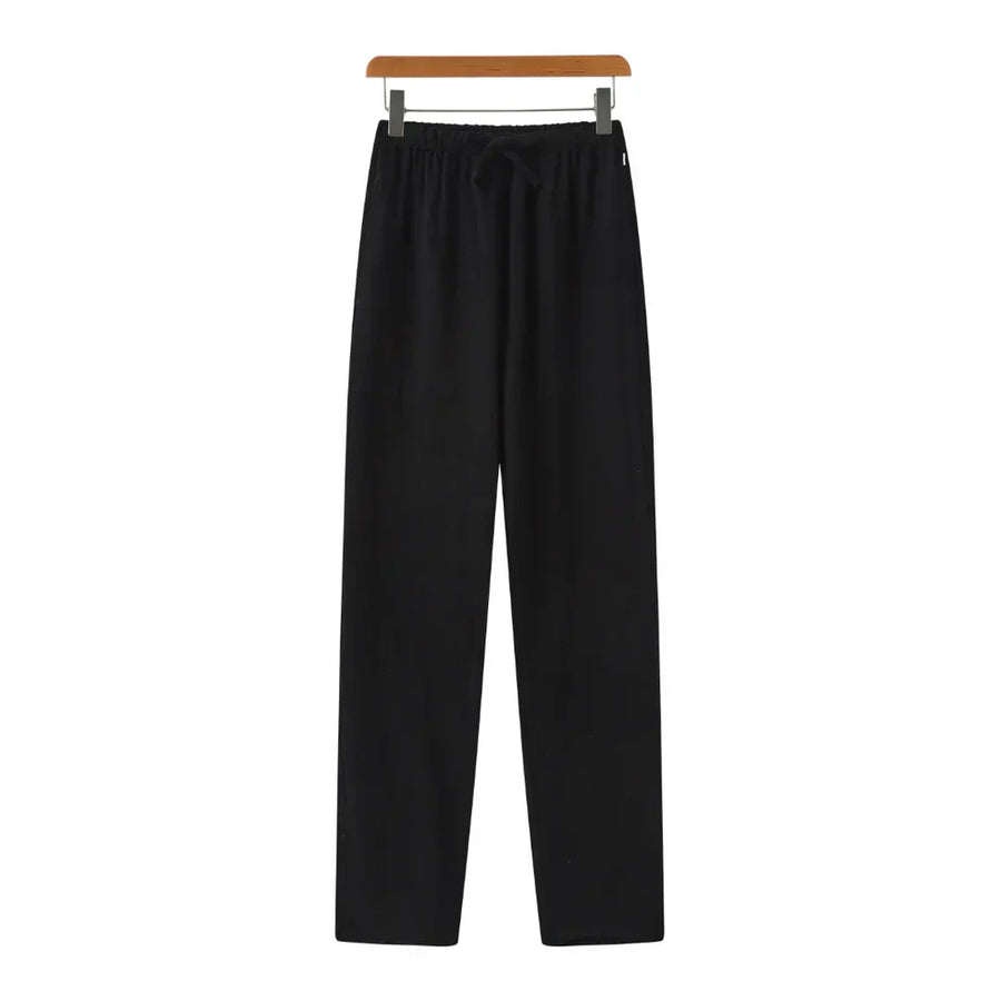 Ronald | Marrakech - Linen Pants Black