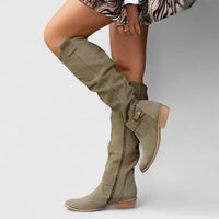 Ryzeliah | Orthopedic Boots Dark Green