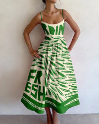 Leah - Coastal Market Midi Dress