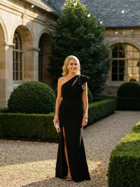 Carissa - Off-the-Shoulder Maxi Dress with Ruffles