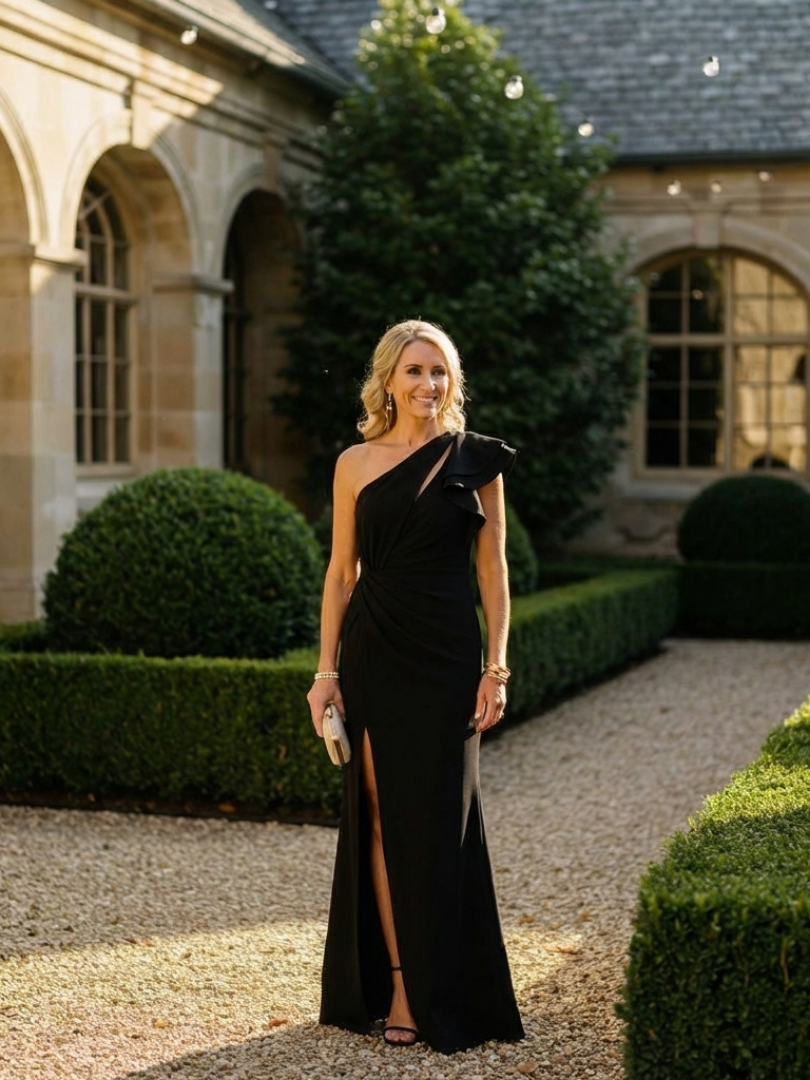 Carissa - Off-the-Shoulder Maxi Dress with Ruffles
