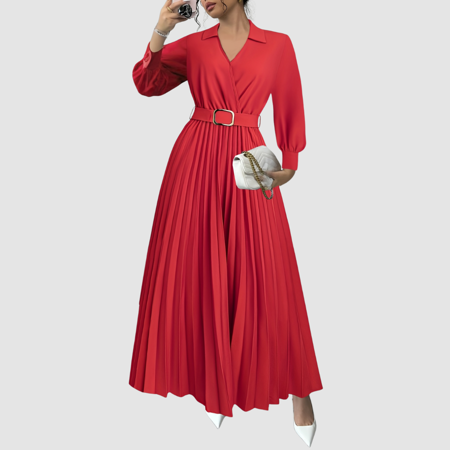 Margot Lane | Everyday Elegance Dress Red