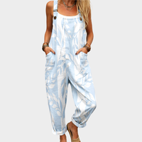 Anna - Comfortable Printed Dungarees