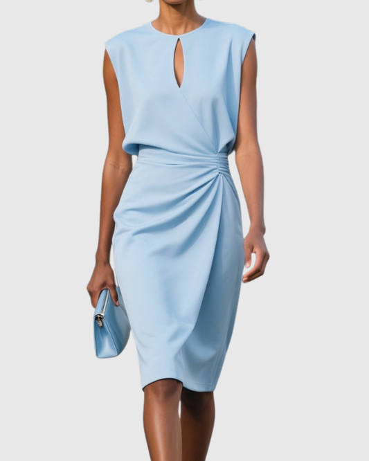 Mae | Elegant And Comfortable Dress For Every Occasion Light Blue