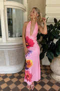 Hannelore Halter Maxi Dress