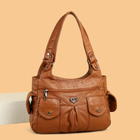 Soft Structured Shoulder Bag