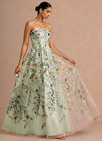 Evangeline White Maxi Dress