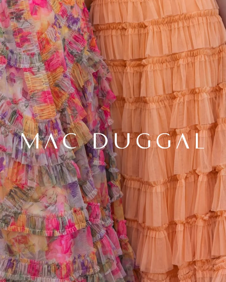 Multicolor Floral Scoop Neck A Line Ruffle Midi Dress