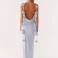 Peppermayo Dress Peppermayo Sky Blue Backless Dress Color: Blue Size: