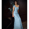Formal Dress Mother Of The Bride Groom (Pale Blue) Color: Blue Size: