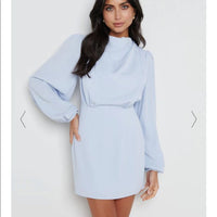 Pretty Lavish Dress Pretty Lavish Baby Blue Dress Color: Blue Size: 4