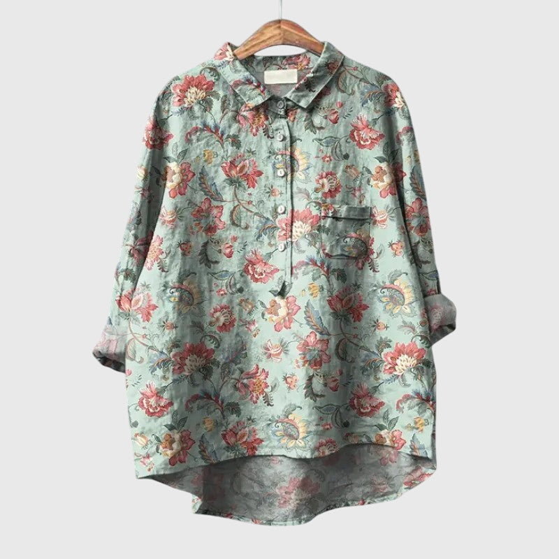 Elly | Blouse Turquoise