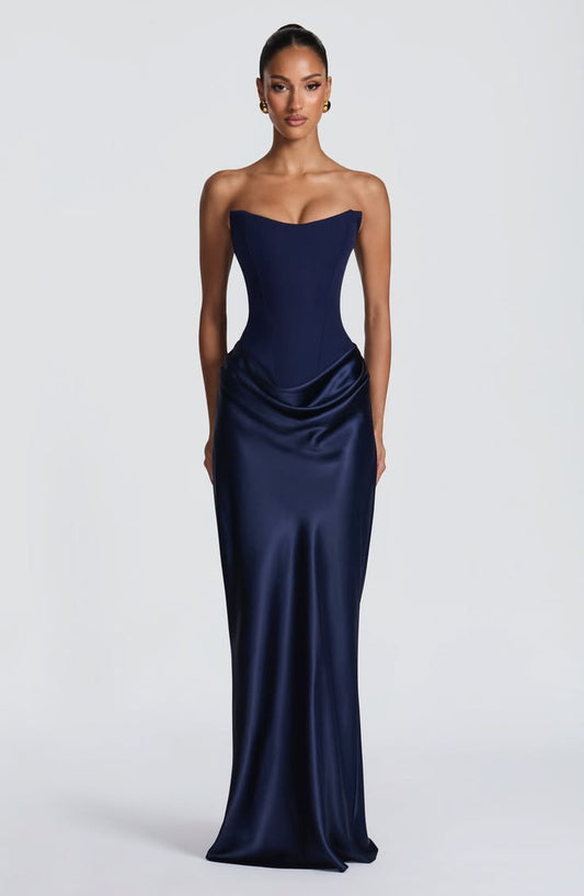 Maggie Maxi Dress Navy
