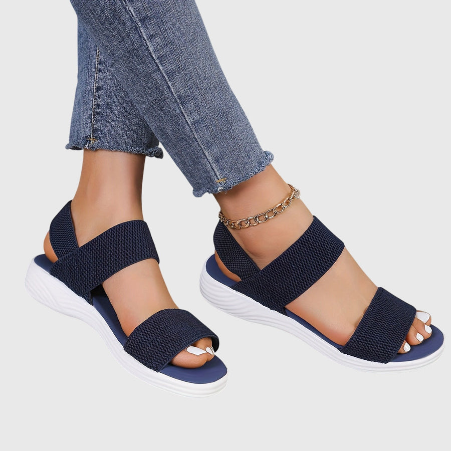 Emila | Orthopedic Sandals Dark Blue