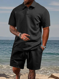Magnus - Structured Lightweight Summer Polo and Short Set