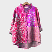Briony - Elegant Linen Summer Blouse