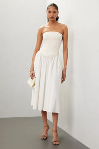 Melody Corset Combo Midi Dress