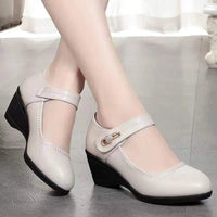 Marigold – Elegant Vegan Mid-Heel Shoes