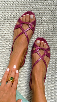 Natalia – Open-Toe Slingback Sandals