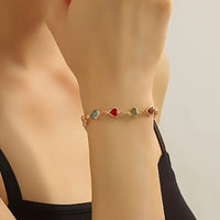 Clarah – Heart Charm Bracelet
