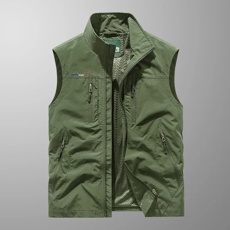 Byron - Breathable Multi-Pocket Utility Vest