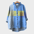 Eudora - Elegant Linen Summer Blouse