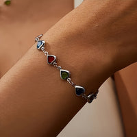 Clarah – Heart Charm Bracelet