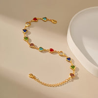 Clarah – Heart Charm Bracelet