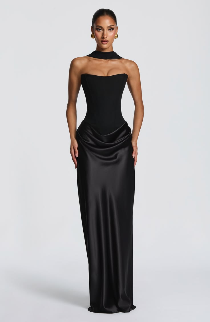 Maggie Maxi Dress Black