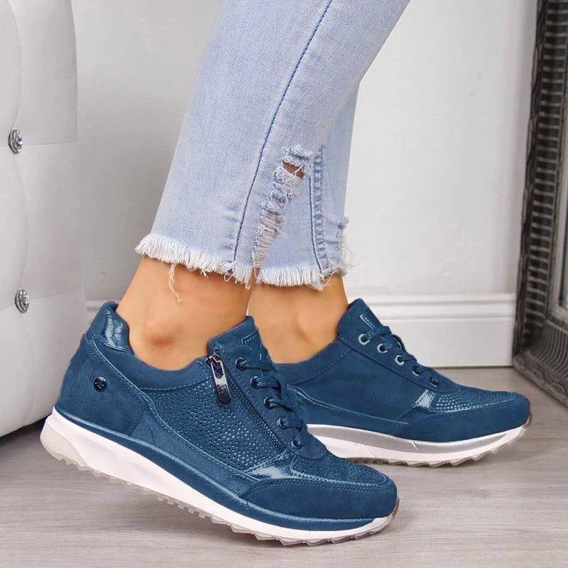 Gwendolyn – Zip-Up Orthopedic Sneakers