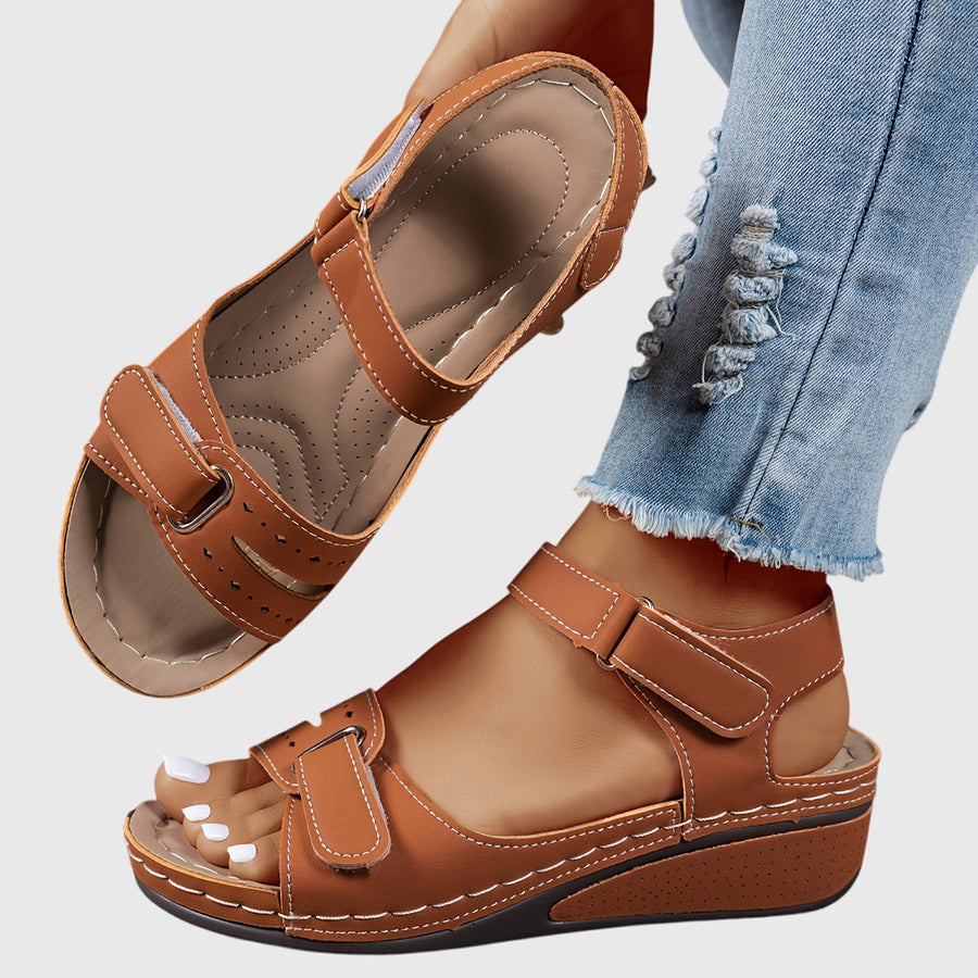 Crystal | Orthopedic Sandals Brown