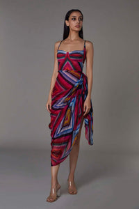 Azure Sari Dress