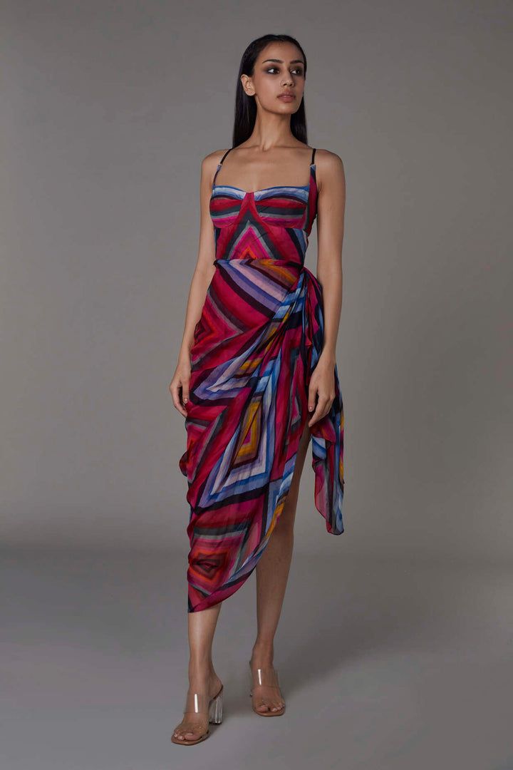 Azure Sari Dress