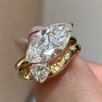 Marquise Love Stackingring