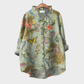Ondine - Elegant Linen Summer Blouse