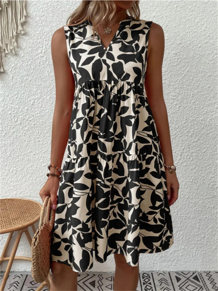 Tasha - Flowing Floral Midi Dress