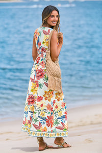 Sabrina Tropical Maxi Dress