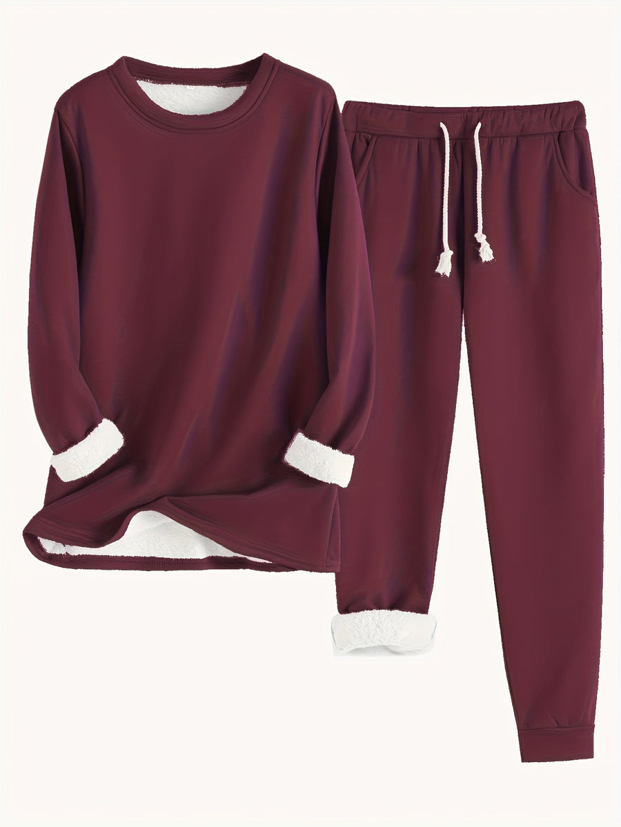 Runa | Comfortable Set Burgundy