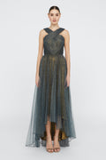 Linda Halter Neck Gown