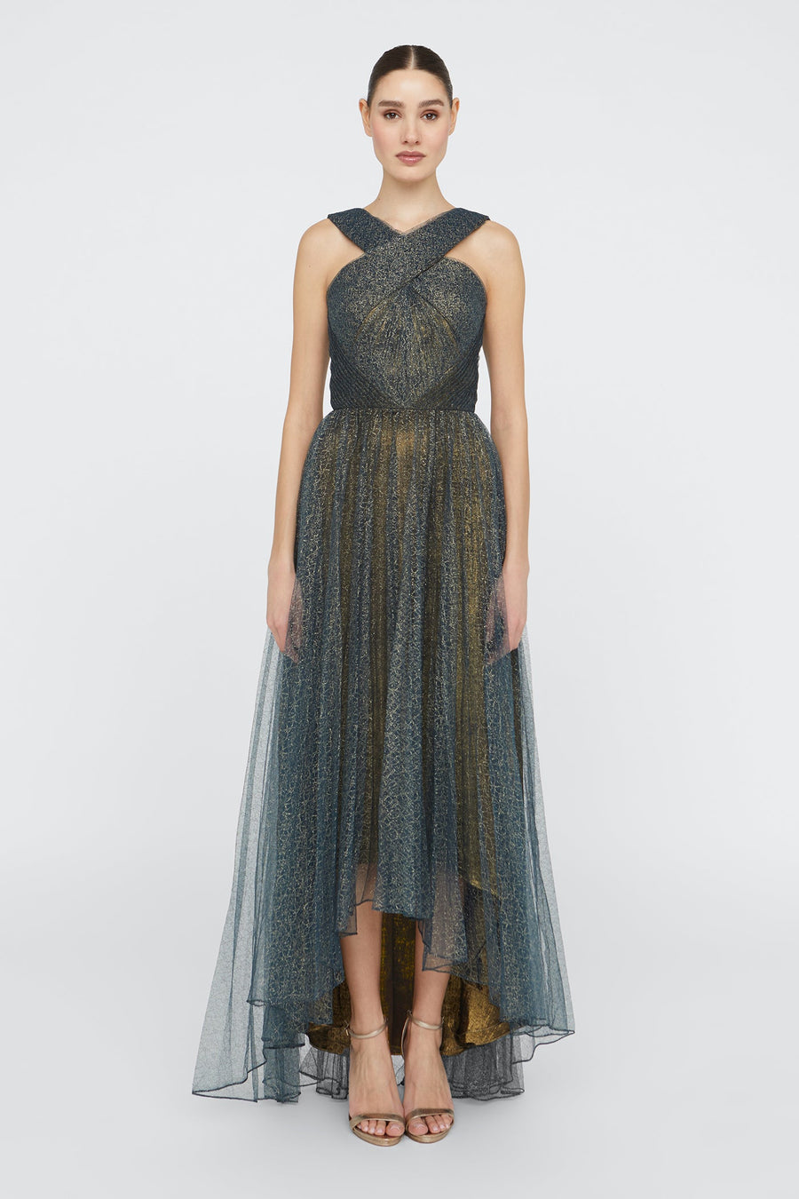 Linda Halter Neck Gown